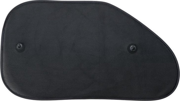 Auto plus Sonnenschutz Seitenfenster 3-lagig 38 x 65 cm schwarz 2 Stück