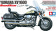 Tamiya Modellbausatz Militärfahrzeuge – 14135 Yamaha XV1600 Roadstar Custom Plastic – 1:12 – Modellbau