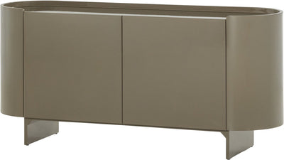 Woood Liora TV-Schrank 160 cm – Holz – Hochglanzgrün – 75 x 160 x 45