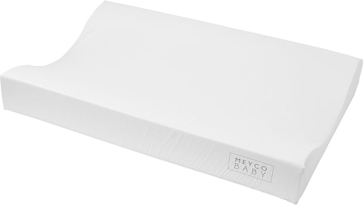 Meyco Baby Uni Wickelauflage – weiß – 50 x 70 cm