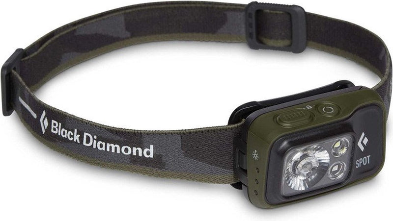 Schwarzer Diamant | Spot 400 Stirnlampe | Scheinwerfer | 400 Lumen | dunkeloliv | -