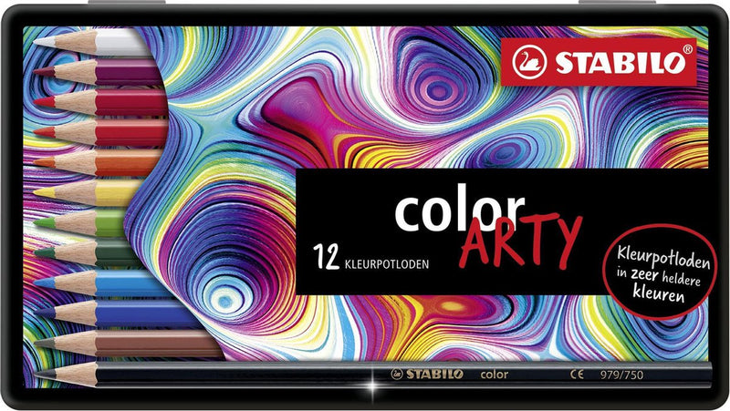 Stabilo Color 12 Buntstifte in der Dose