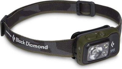 Schwarzer Diamant | Spot 400 Stirnlampe | Scheinwerfer | 400 Lumen | dunkeloliv | -