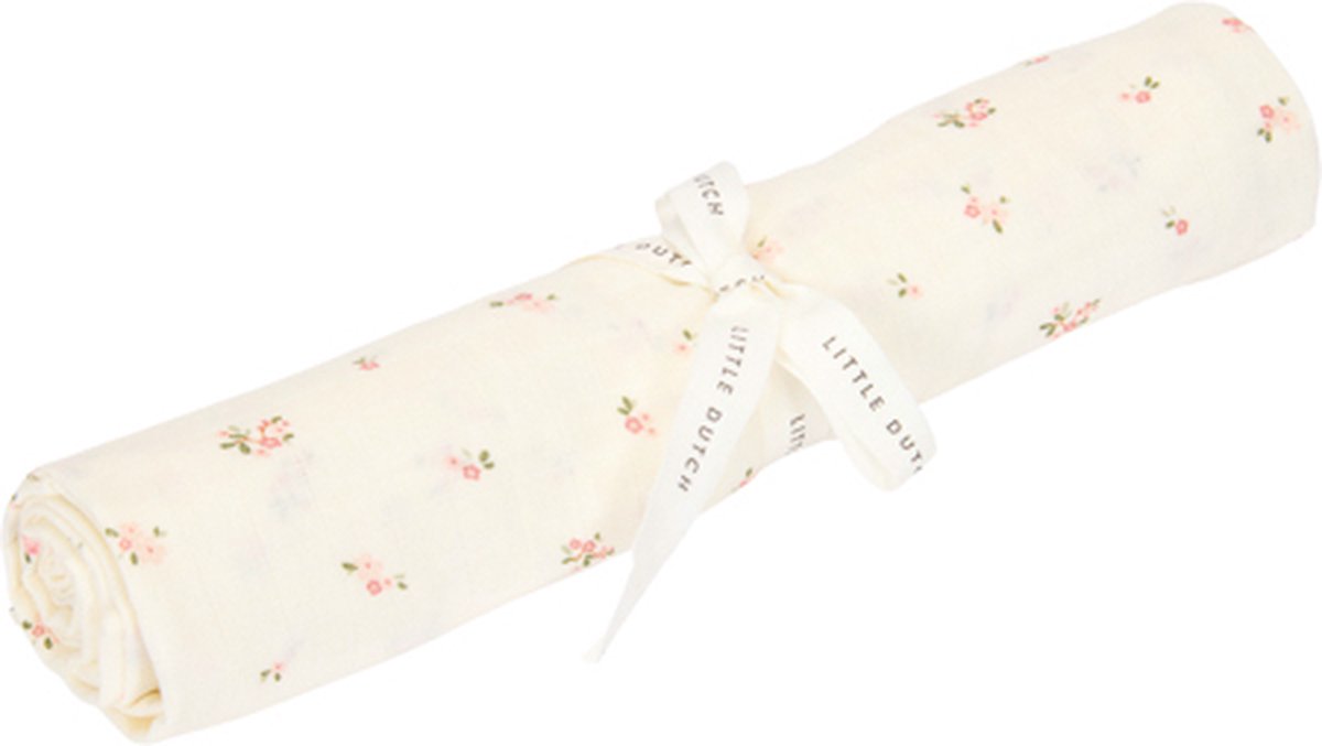 Little Dutch Pucktuch – weiß – Größe 120 cm – Feengarten – Feenblüte