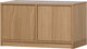 Vtwonen modularer Unterschrank - Eichenfurnier - natur - 44x77x40 cm