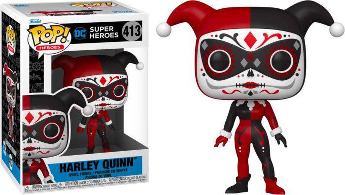 Funko-Pop! Helden: DC-Superhelden – Harley Quinn Dia de Los Muertos