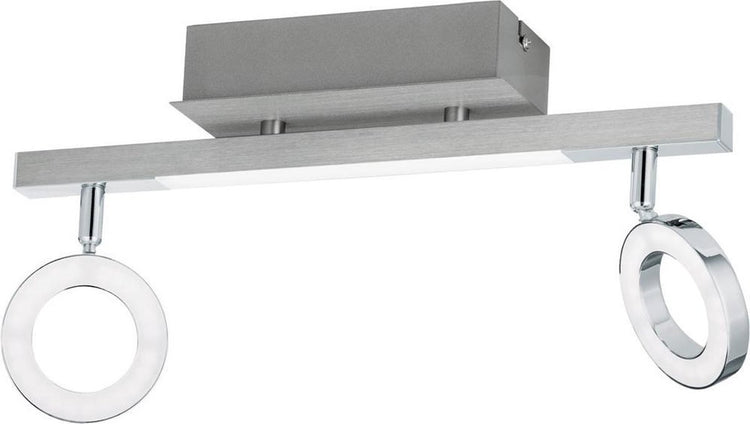 Eglo Cardillio 1 – Spot – 3 Lichter – Aluminium, Chrom – satiniert