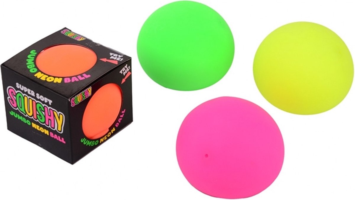 Johntoy John Toy Jumbo-Neonball in offener Box