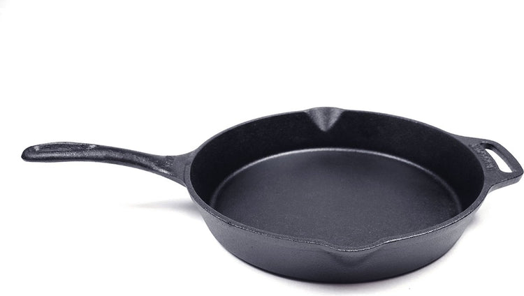 Valhal Outdoor-Pfanne mit Griff – Gusseisen, Durchmesser 25 cm – Ausgießer – vh25
