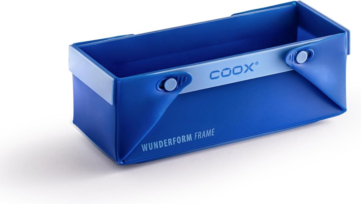 Sans Marque Frame S ohne Markenzeichen in Blau, die erste faltbare Backform, platzsparende Silikon-Backform, BPA-frei