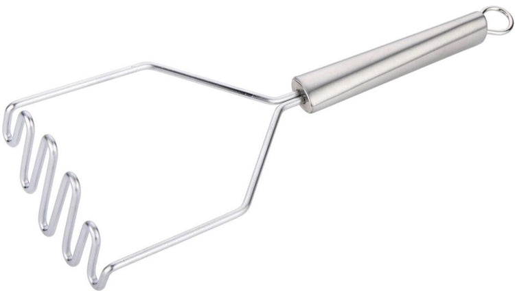 Alpina Stampfer - Edelstahl - 27 cm - Kartoffelstampfer - Stampfer