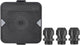 Attema Kabelbox M20 – Schwarz – 3 Kabelverschraubungen – IP65