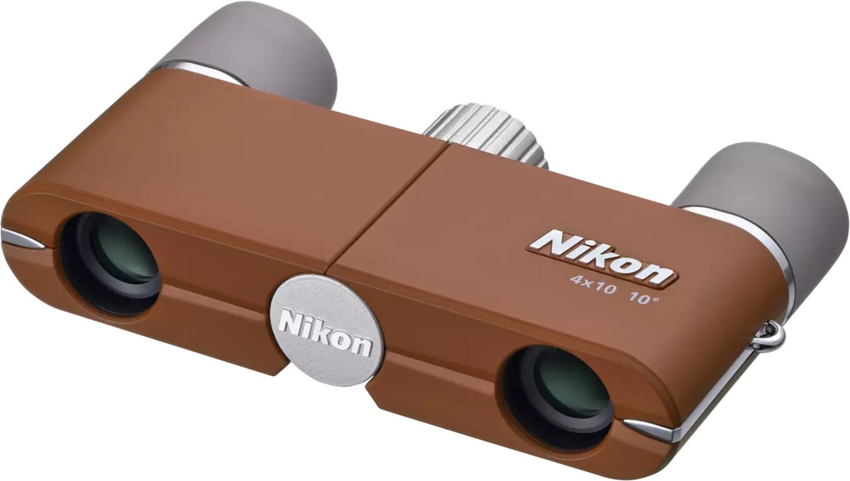 Nikon 4x10 Kompaktfernglas – Farbe Bernsteinbraun