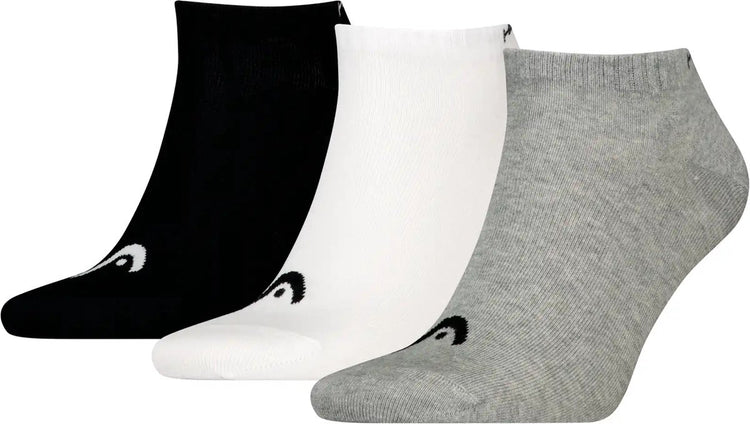 Head – Unisex – alle Sport-Sneakersocken – Training – 3er-Pack – Größe 43–46