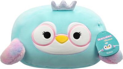 Squishmallows stapelbares Raina – Pinguinplüsch mit Brille – 30 cm