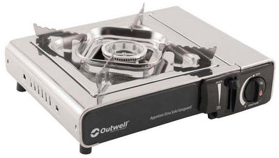 Outwell Appetizer Solo Gasguard Gas Campingküche Silber