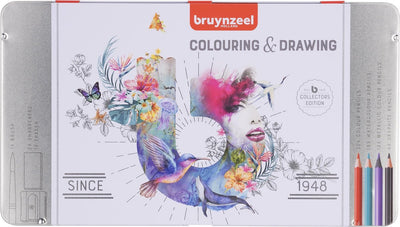 Bruynzeel Farbe und Zeichensatz 70DLG.