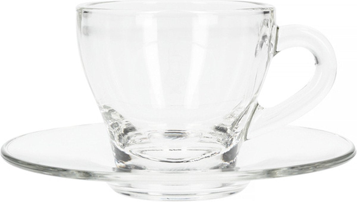 Bialetti - Klassiker - Set mit 2 Glastassen für Espresso