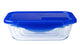 Pyrex – Cook-Go-Schüssel-Set, 7-teilig – Borosilikatglas – transparentes Blau