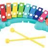 Spielen Sie Xylophon mit Musiknoten, 3DLG.