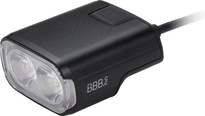 Bbb Cycling E-Strike Pro 2000 Scheinwerfer E-Bike mit Fernbedienung – Fahrradbeleuchtung USB wiederaufladbares Frontlicht – E-Bike-Beleuchtung – 2000 Lumen – wasserdicht – lange Akkulaufzeit – BLS-242e