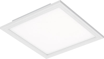 Briloner Piatto – Deckenleuchte – Deckenleuchte mit Bewegungsmelder – ultraflach – LED-Lampe 12 W – 1.300 Lumen – Tageslichtsensor – quadratisch – weiß – 29,5 cm