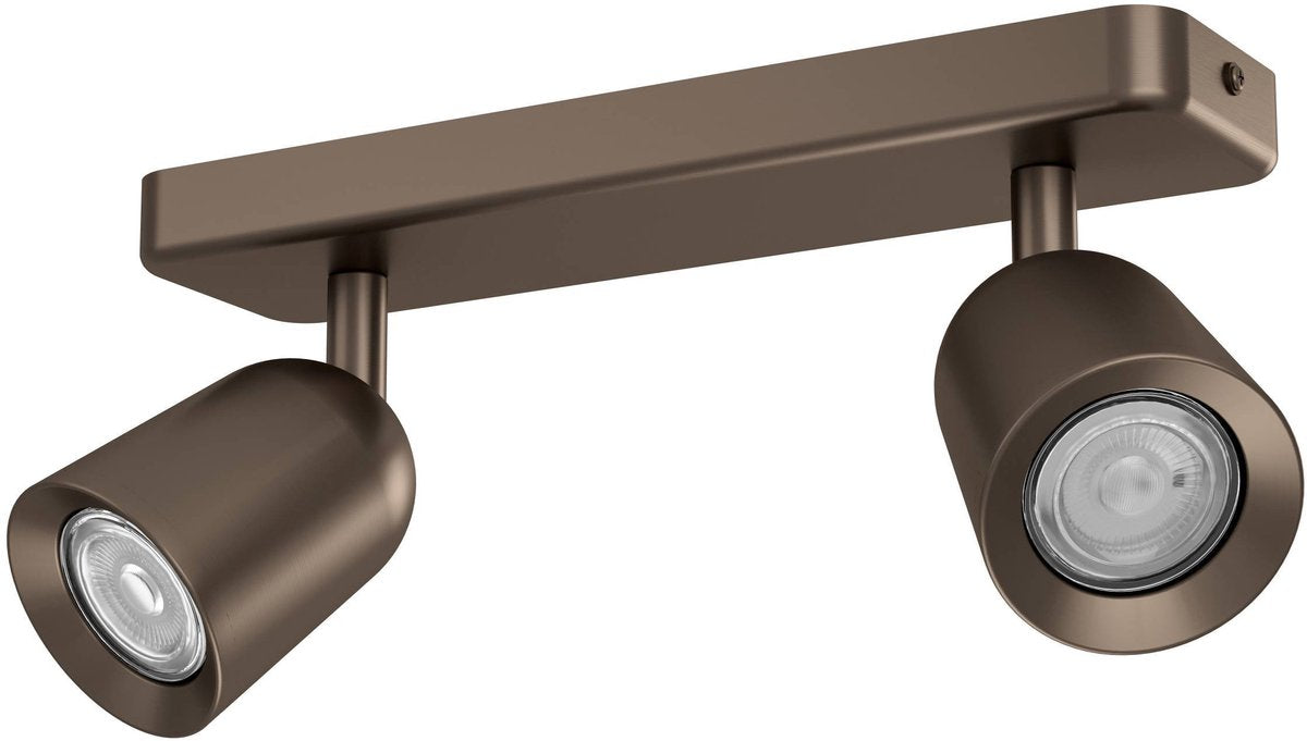 Eglo Camaldoli-Spot – gu10 – 30 cm – dunkle Bronze – kippbar
