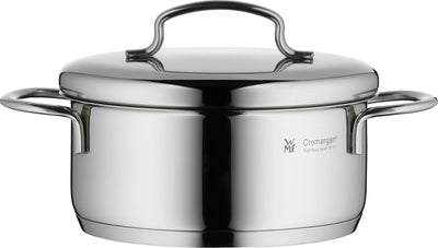 WMF Mini - niedrige Kochpfanne - ø14 cm - Edelstahl - kompakt - für alle Herdarten geeignet
