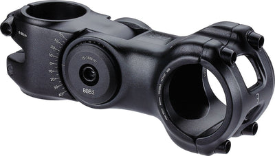 BBB Cycling Highsix OS Fahrradvorbau 90 mm – verstellbarer Vorbau – 40° + 40° Winkel – für 35 mm Lenker – schwarz – BHS-30