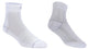 Bbb Cycling Radsocken Weiß – 2 Paar – Länge: 10 cm – Strapazierfähige Radsocken Sommer – Größe 44 47 – Radsocken Herren und Damen – combifeet bso-06