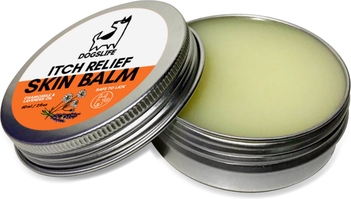 Dogslife - Juckreiz lindernder Hautbalsam - Pflegebalsam für Hunde - gegen Juckreiz - Inhalt 60 ml