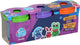 Eddy Toys Tonset 3x55g – Tonset mit 3 Töpfen Modelliermasse – Teigspielset für Kinder ab 18 Monaten – Tonspielset mit verschiedenen Farben – 1 zufällige Farbkombination