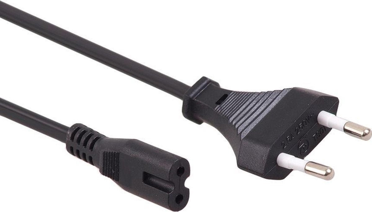 Maclean Netzkabel Netzkabel EU 2 Pin 1,5