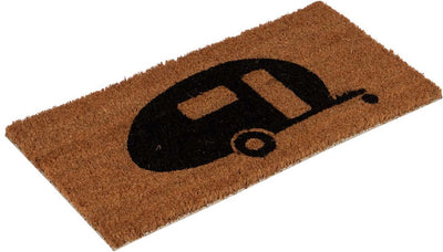 Bo-camp – Fußmatte – 100 % Kokosfaser – Wohnwagen – 25 x 50 cm