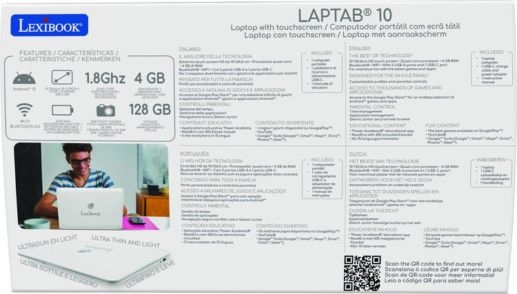 Lexibook laptabâ®: mein erster echter Computer mit Touchscreen