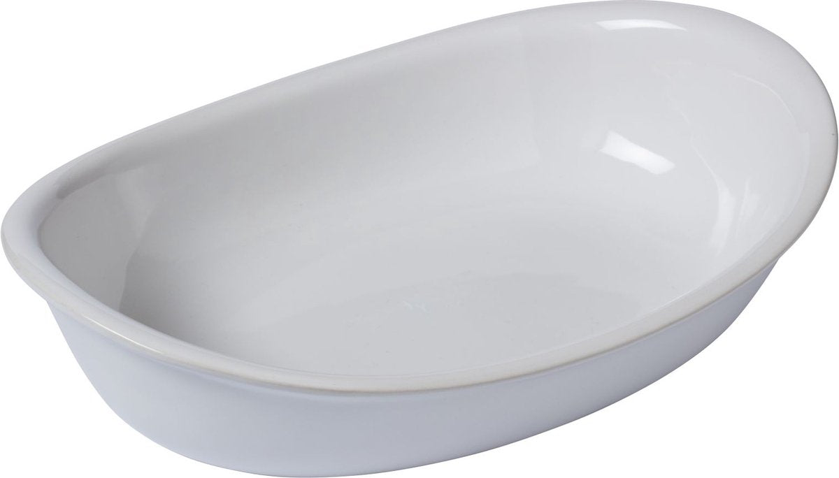 Pyrex – Supreme Auflaufform oval 2,7 Liter – Weiß – Keramik