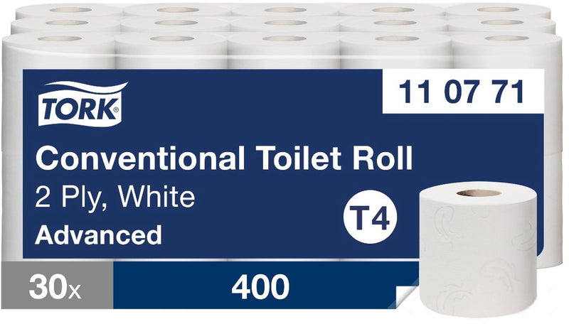 Toilettenpapier Tork T4 Advanced weiß