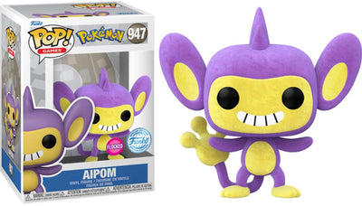Funko-Pop! Spiele: Pokemon – Aipom Special Edition Flocked Exclusive #947