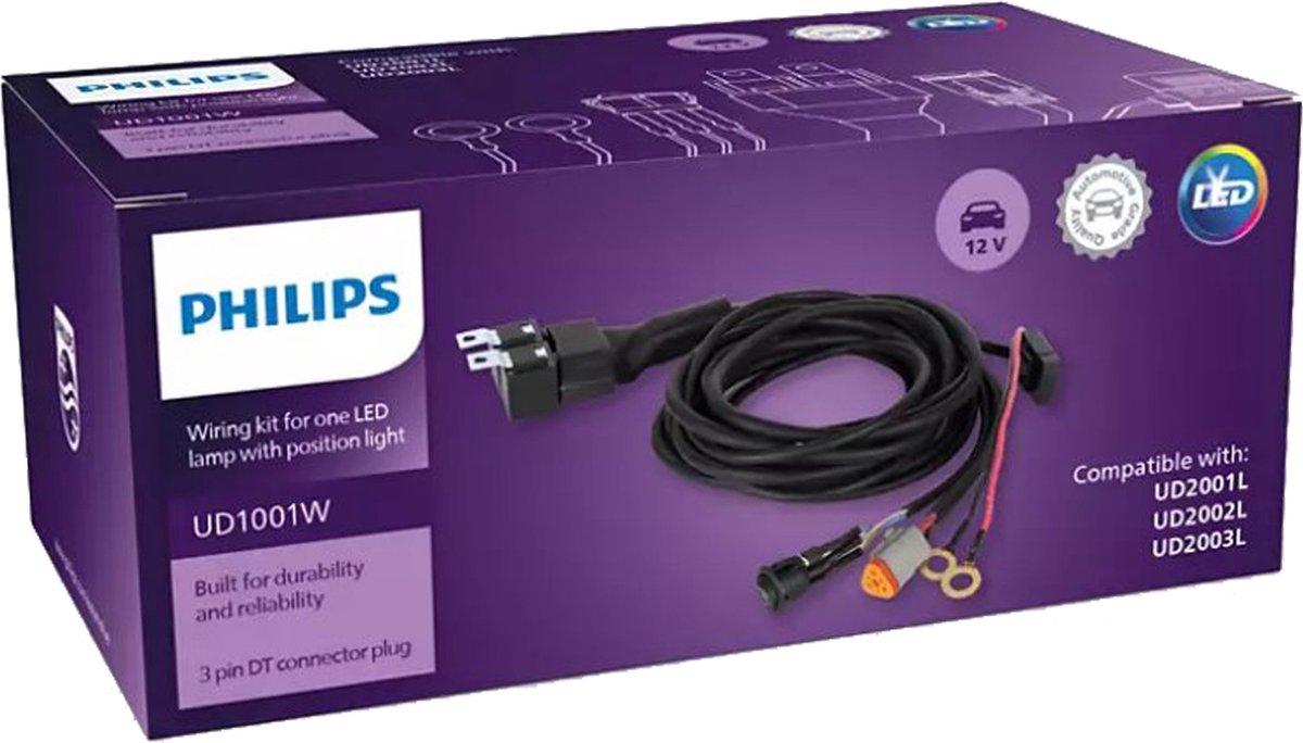 Kabelbaumsatz Philips Ultinon Drive 1001 W 1xDT3