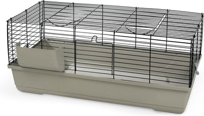Beeztees Baldo – Kaninchenkäfig – Nagetierkäfig – Mokka – 120 x 59 x 46 cm