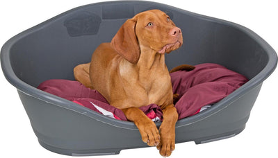 Stefanplast Sleeper Hundebett – Anthrazit – M: 65 x 42 cm