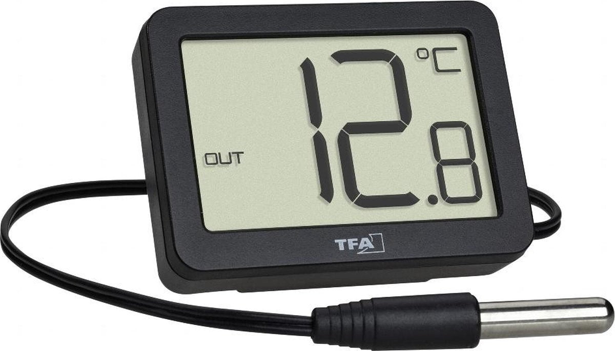 Tfa Dostmann 30.1066.01 Thermometer schwarz