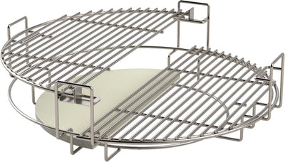 Großes mehrstufiges Grill-Guru-System – schaffen Sie mehr nutzbaren, flexiblen Raum und verschiedene Temperaturzonen in Ihrem Kamado.