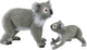Schlich Wild Life Koalamoed mit Baby 42566