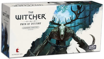 Gehen Sie an Bord von The Witcher: Path of Destiny – Legendäre Monster – Brettspiel – Erweiterung – Englisch –