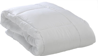 Abz-Bettdecke – Mikrofaser – 100 x 135 cm – weiß