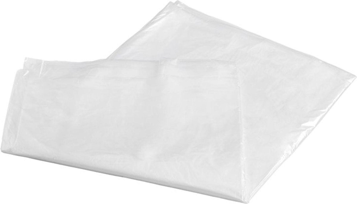 Proplus Bodenplane – extra stark und dick – feuchtigkeits- und schmutzabweisend – 4 x 5 Meter – transparent