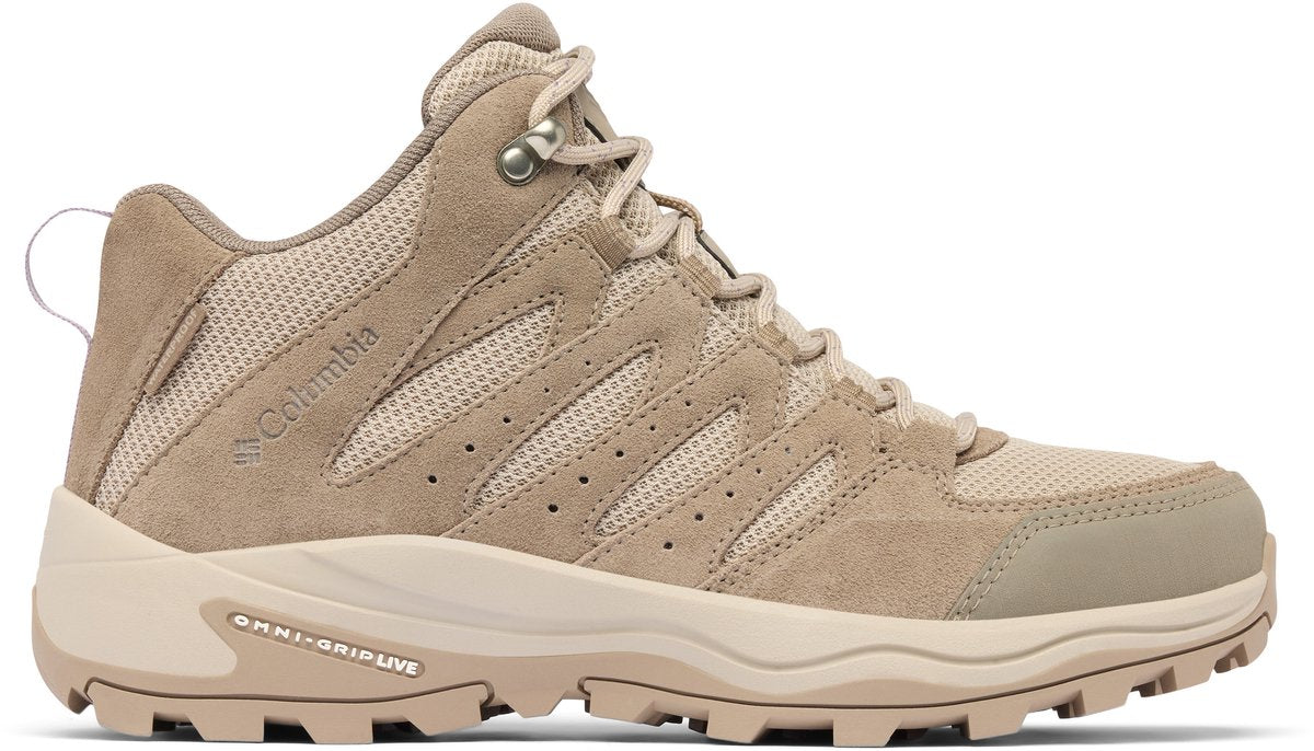 Columbia Redmond™ IV Mid wasserdichte Damen-Wanderstiefel – Wet Sand, Granit Purple