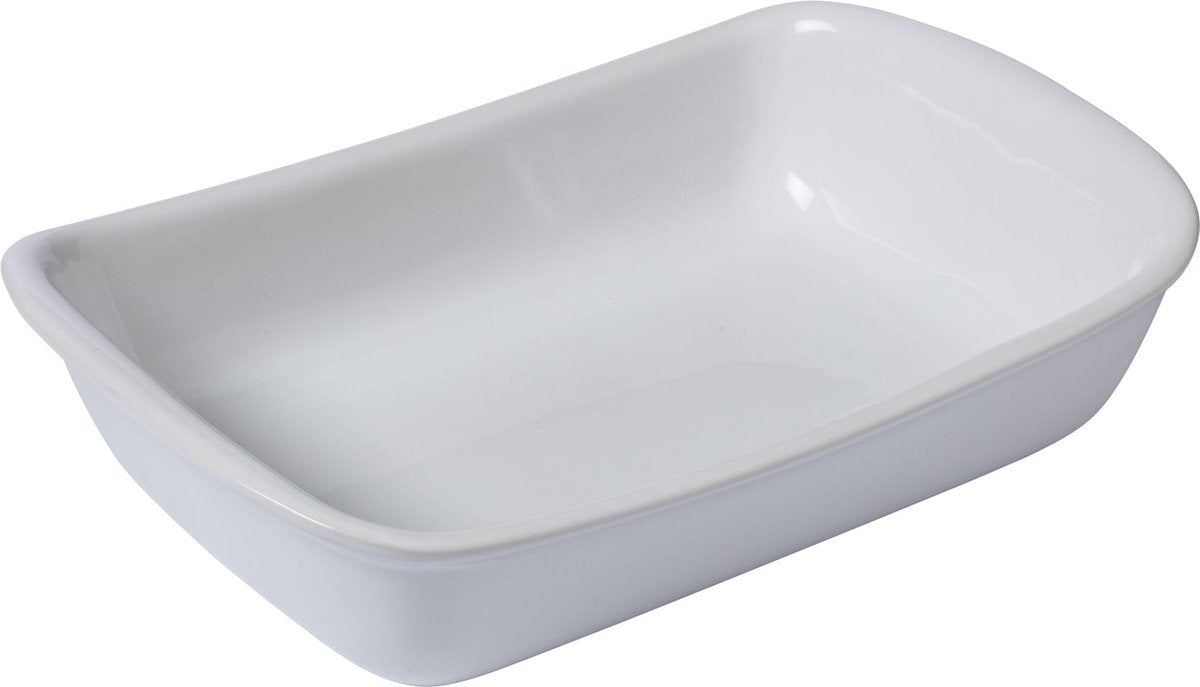 Pyrex – Supreme Backform rechteckig 3,2 Liter – weiß – Keramik