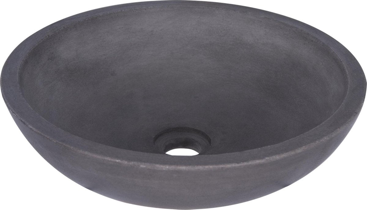Differnz Ravano Waschbecken Durchmesser 40x12cm Beton dg